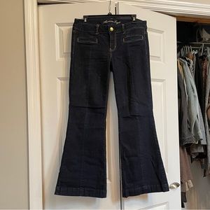 Y2K American Eagle Hipster Jeans Stretch Flares